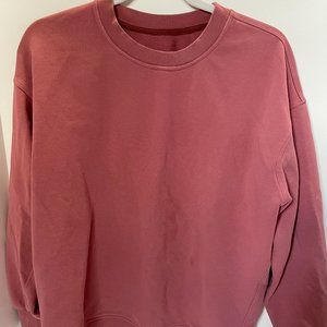 Lululemon Washed Red Sweatshirt